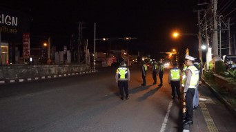 Patroli Malam Gabungan Polresta Denpasar dan Polda Bali Pastikan Keamanan Wilayah