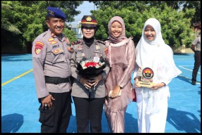 Segenap Direksi Media BeritaInvestigasinews.id Mengucapkan Selamat Kepada Kasi Humas Polres Bangkalan IPTU Risna Wijayati SH Yang Telah Naik Pangkat Satu Strip