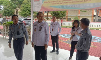 Kordinasi Kesekretariatan MPD, Kadiv Pelayanan Hukum dan Ham Kanwil Jatim Kunjungi Lapas Narkotika Pamekasan