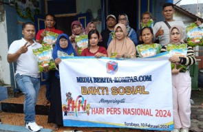 Media Beritainvestigasinews.id Adakan Giat Baksos di Hari Pers Nasional 2024