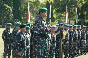 Pangdam IX/Udayana Pimpin Apel Gelar Pasukan Jelang Pemilu 2024 