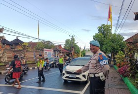 Kompol Suarmawa: Jalan Raya di Wilayah Polres Badung Aman dan Lancar