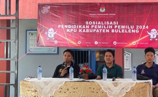 Lapas Singaraja Gandeng KPU  Buleleng Sosialisasikan Pemilu di Lapas
