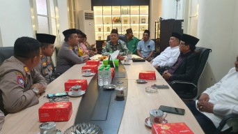Cooling System, Kapolres Pelabuhan Tanjung Perak Kunjungi PCNU Kota Surabaya