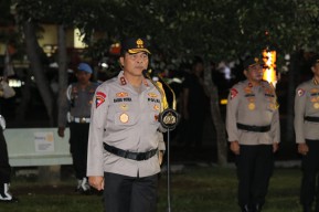922 Personil Amankan Jalan Sehat Pasangan Capres dan Cawapres