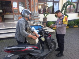 Polsek Mengwi Laksanakan Hunting Sistem Depan Halaman Mapolsek 