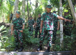 Launching Program TNI AD Manunggal Air, Dandim Tabanan Dampingi Pangdam