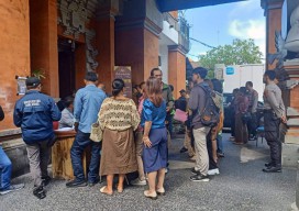 Satgas Preventif OMB Perkuat Keamanan di KPU Jelang Mencoblos
