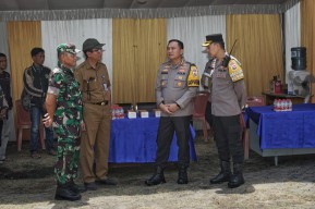 Polrestabes Surabaya Sidak Pengecekan Gudang Logistik KPU dan PPK