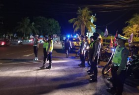 Tingkatkan Patroli Gabungan dan Tibduktang Wilayah Dentim Jelang H-7 Pencoblosan