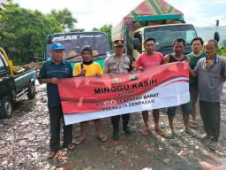 Eratkan Mitra Bersama IPIN, Polsek Denbar Laksanakan Minggu Kasih