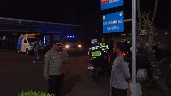 Tingkatkan BLP Polsek Dentim Dibackup Polresta Denpasar Antisipasi Masa Tenang Pemilu 