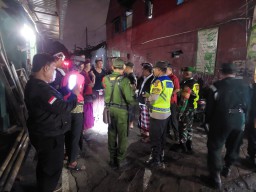Razia Gabungan Optimalkan Patroli Tiga Pilar Polsek Denbar Jaring 73 Duktang 