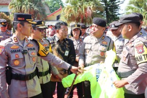 Kapolres Batu Sebar 320 Personel Untuk Amankan TPS Pada Pemilu 2024