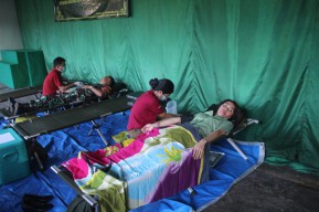 Persit KCK Cabang Kodim Tabanan Gelar Bakti Sosial Donor Darah Meriahkan HUT ke 78 Persit KCK