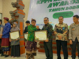 Lapas Singaraja Borong Sekaligus Dua Penghargaan dari KPPN Singaraja 