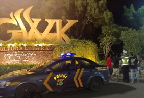 Polsek Kutsel Gabung Rainmas Polda Bali Amankan Wilayah dan Pantau Ogoh Ogoh 