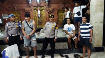 Cegah GK Sampaikan Imbauan Keamanan, Patgat Wilayah Dentim Sambangi Setiap Banjar