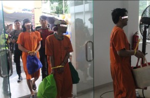 Dijaga Ketat Pemindahan Tahanan ke Kantor Baru Polres Bandara Ngurah Rai