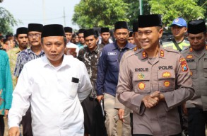 Jumat Curhat, Kapolres Malang Sambangi Ponpes Rakyat di Sumberpucung