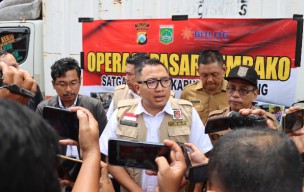 Satgas Pangan Polres Malang dan Disperindag Gelar Operasi Pasar Murah, Harga Beras Berangsur Turun