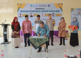 Deklarasi Sekolah Ramah Anak, Kapolres Jember Ajak Semua Pihak Cegah Kenakalan Remaja