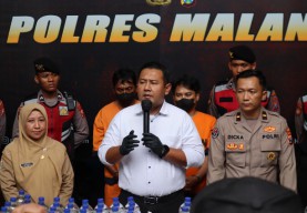 Polres Malang Ungkap Kasus Produksi Miras Ilegal, Dua Pelaku Diamankan