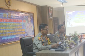 Kapolres Badung AKBP Teguh Priyo Wasono Buka Latpraops Keselamatan Agung 2024