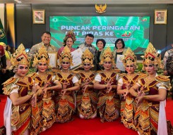 Kanwil Kemenkumham Bali Raih Juara III di HUT ke 20 Pipas 