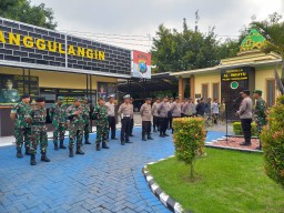 Polsek Tanggulangin Gelar Patroli Gabungan Cipta Kondisi Demi Wujudkan Kamtibmas Jelang Bulan Suci Ramadhan