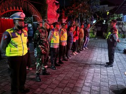 Rutinitas Tibduktang, Polsek Denbar Bersama Tiga Pilar Jamin Harkamtibmas Kondusif