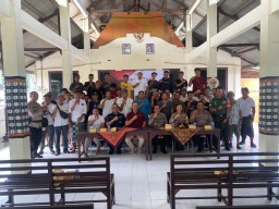 Polda Bali, Gelar Minggu Kasih di Balai Konservasi Penyu Serangan