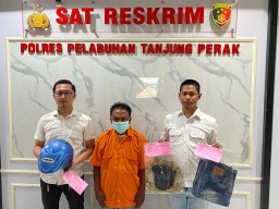 Residivis Curanmor Berhasil Dibekuk Satreskrim Polres Pelabuhan Tanjung Perak Surabaya