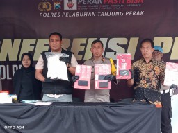 Amankan 21 Tersangka, Polres Pelabuhan Tanjung Perak Ungkap 17 Kasus Narkoba Pada Februari 2024
