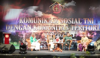 Komsos TNI dengan Komunitas Teritorial di Wilayah Korem 163/Wira Satya