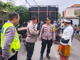Polsek Denbar Bersama Inkait Hentikan Kegiatan House Music Saat Pengurupukan