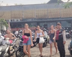 Beri Rasa Aman di Hari Raya Ngembak Geni, Polres Badung Tingkatkan Patroli Biru