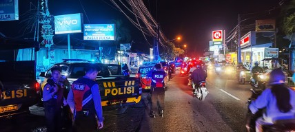 Satgas Ops Cipkon Patroli Malam Hari Jaga Situasi Kamtibmas 