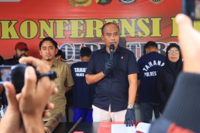 Polres Tuban Amankan Oknum Security PT. Pertamina Diduga Curi Pipa di Tempat Kerjanya