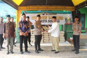 Kapolresta Sidoarjo Bantu Renovasi Mushola, di Bulan Ramadhan