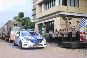 Polresta Sidoarjo Peduli Korban Bencana Banjir di Jawa Tengah