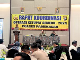 Lapas Narkotika Kelas IIA Pamekasan Kanwil Kemenkumham Hadiri Rakor Persiapan Ops Ketupat Semeru 2024