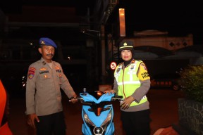 Ciptakan Rasa Aman Saat Bulan Ramadhan, Polres Bangkalan Masifkan Patroli Sahur on the Road