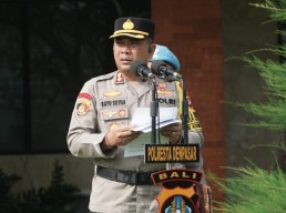 Polresta Denpasar Gelar Apel Kesiapan Operasi Keselamatan Agung 2024