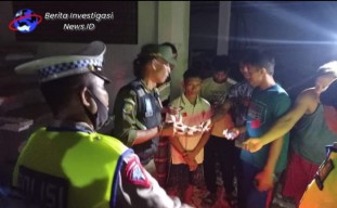 Tibduktang Non Permanen Polsek Dentim Jaga Kondusifitas Wilayah