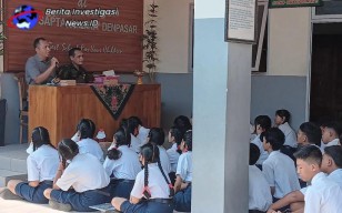 Sat Resnarkoba Polresta Denpasar Beri Penyuluhan Cegah Penyalahgunaan Narkoba di Kalangan Pelajar
