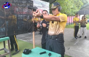 Latihan Menembak Hari Kedua, Kapolres Bandara: Disiplin dan Ikuti Arahan Instruktur