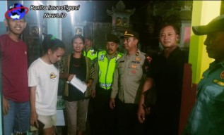 Tibduktang Polsek Dentim Periksa Kos-kosan Sekitaran Banjar Batu Mas Dangri