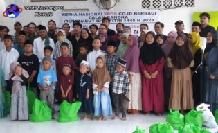 Media NasionalXpos.co.id Berbagi Sambut Idul Fitri 1445 H 2024