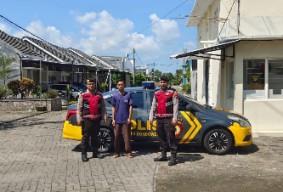 Polres Bondowoso Patroli Pemukiman Yang di Tinggal Mudik Lebaran
